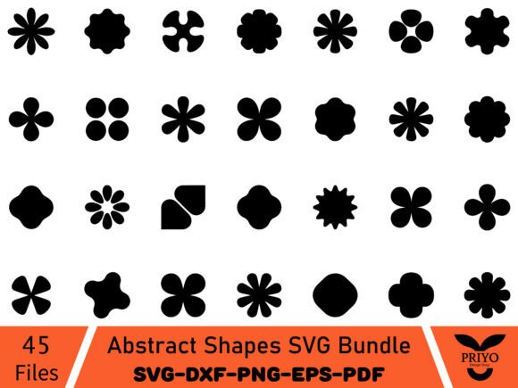 Download Abstract Shapes SVG Bundle - Premium Bundle