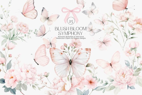 Download Dreamy Watercolor Clipart Set - Watercolor clipart set Collection