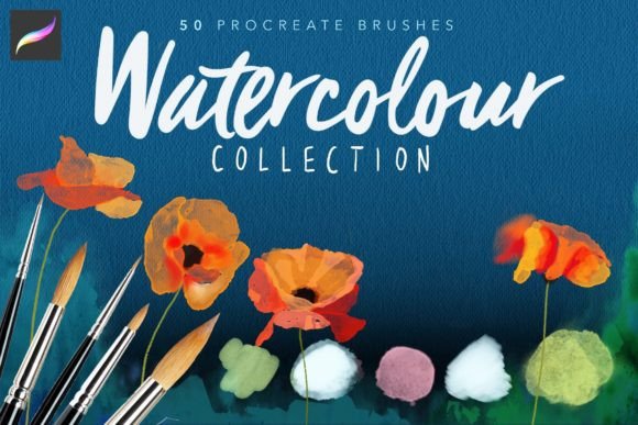 Download Procreate Watercolour Brushes - Watercolour Collection