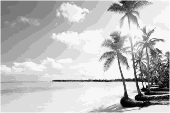 Download Mountain and Tree Line Art Silhouette - Line art silhouette Collection