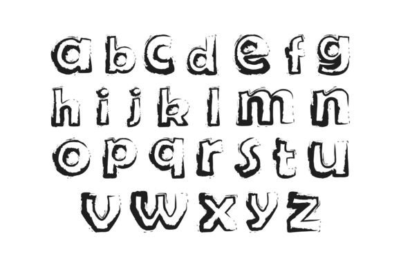 Download Hand Drawn Brush Typography Font - Font Collection